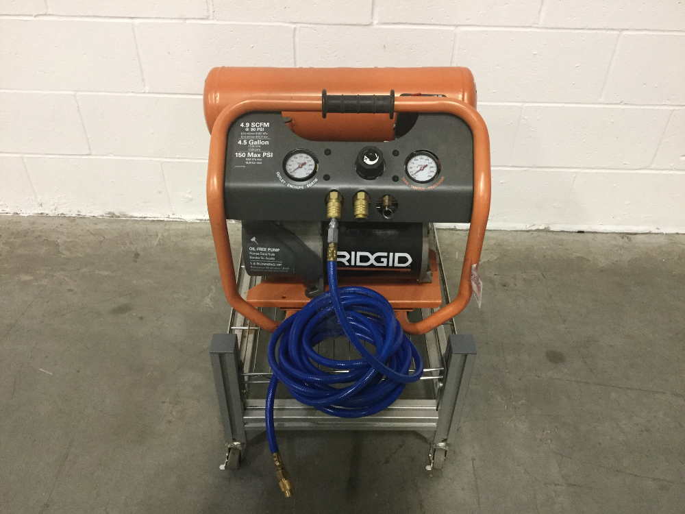 Ridgid 4.5 deals gal air compressor